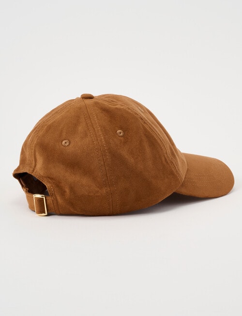 Boston + Bailey Suede Cap, Tan product photo View 02 L