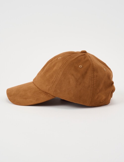 Boston + Bailey Suede Cap, Tan product photo View 05 L