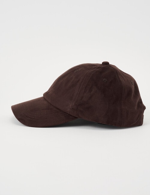 Boston + Bailey Suede Cap, Espresso product photo View 05 L