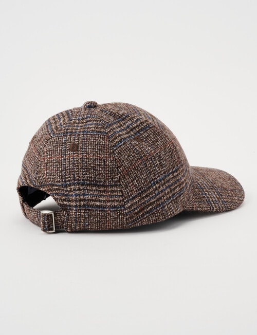 Boston + Bailey Check Cap, Brown product photo View 02 L
