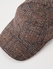 Boston + Bailey Check Cap, Brown product photo View 03 S