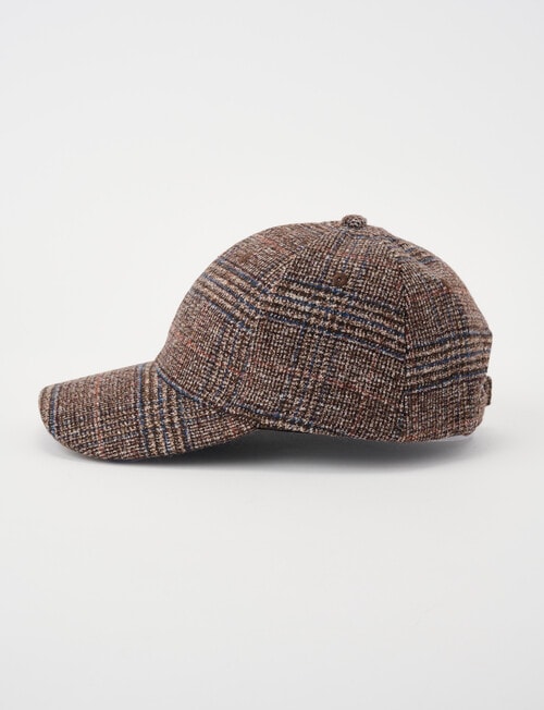 Boston + Bailey Check Cap, Brown product photo View 05 L