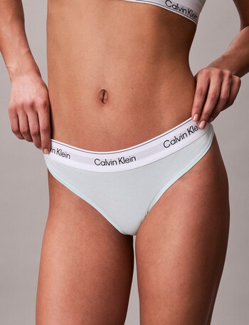 Calvin Klein Icon Ctn Modal Thong Brief, Feel The Mint product photo