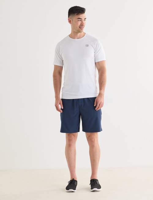 Gym Equipment Performance Short, Blue product photo View 03 L
