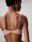 Calvin Klein Perfectly Fit Lightly Lined Bra, Cedar, A-E product photo View 03 S