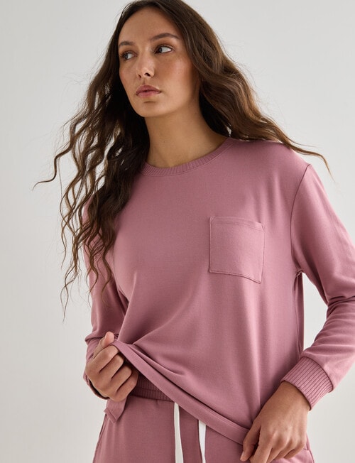 Mineral Sleep Pocket Sleep Top, Fig product photo