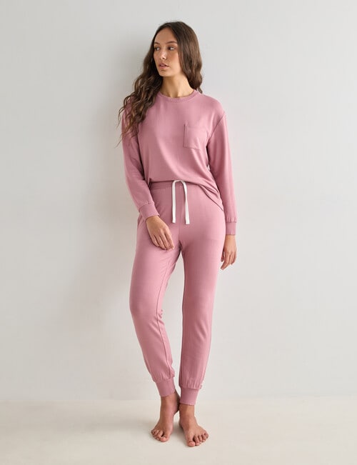 Mineral Sleep Pocket Sleep Top, Fig product photo View 03 L