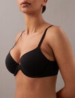 Calvin Klein Perfectly Fit Lightly Lined Bra, Black product photo View 02 S