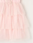 Mac & Ellie Party Collection Bow Dress, Light Blush product photo View 03 S