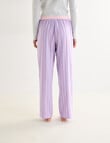 Zest Sleep Flannel Stripe Pant, Lilac product photo View 02 S