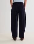 Zest Cord Barrel Pant, Navy product photo View 02 S