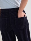 Zest Cord Barrel Pant, Navy product photo View 05 S