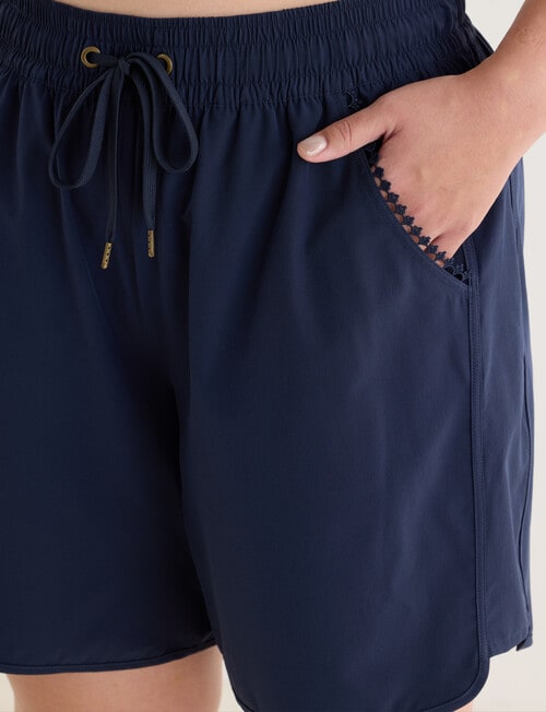 Zest Resort Curve Classic Boardshort, Navy product photo View 04 L