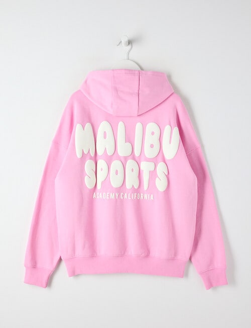 Switch Malibu Sports Oversized Hoodie, Bubblegum product photo View 02 L