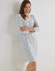 Ruby & Bloom Soft Touch Nightie, Ditsy Print, 10-26 product photo View 04 S
