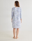 Ruby & Bloom Soft Touch Nightie, Blue Tulip product photo View 02 S