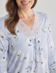 Ruby & Bloom Soft Touch Nightie, Blue Tulip product photo View 04 S