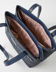 Pronta Moda Paisley Shopper Bag, Navy product photo View 05 S