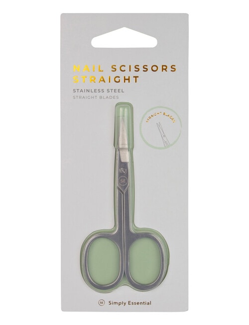 Simply Essential Nail Scissors, Straight product photo