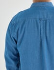 Gasoline King Size Denim Shirt, Light Indigo product photo View 05 S