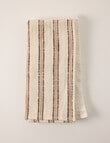 Gather Tea Towel, 2-Pack, Stripe & Clay product photo