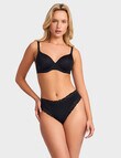 Jockey Parisienne Smooth Bra,Black product photo View 03 S