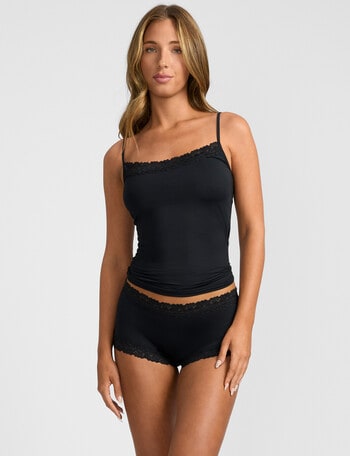 Jockey Parisienne Smooth Full Brief, Black product photo