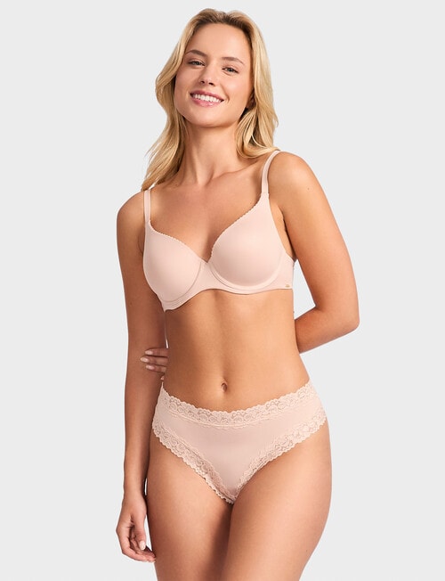 Jockey Parisienne Smooth Cheeky Brief, Dusk product photo View 03 L