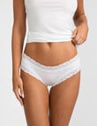 Jockey Parisienne Smooth Bikini Brief, White product photo View 03 S