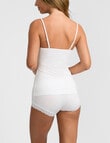 Jockey Parisienne Smooth Cami Bodysuit, White product photo