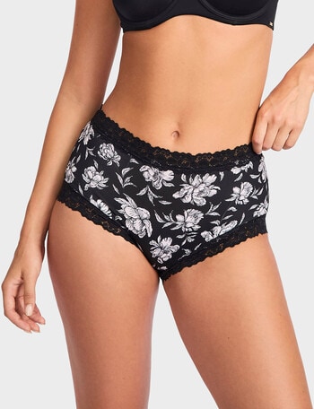 Jockey Parisienne Smooth Full Brief, Paeonia product photo
