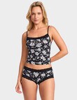 Jockey Parisienne Smooth Boyleg Brief, Paeonia product photo View 03 S