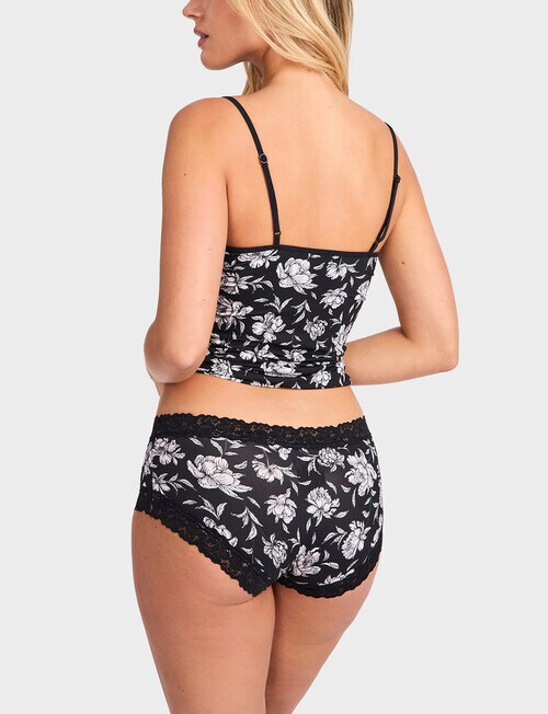 Jockey Parisienne Smooth Boyleg Brief, Paeonia product photo View 02 L