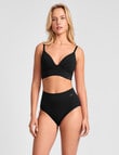 Jockey Skimmies Modal Long Line Bra, Black product photo View 04 S