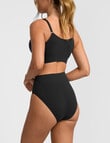 Jockey Skimmies Modal Hi Cut Brief, Black product photo