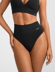 Jockey Skimmies Modal Hi Gee Brief, Black product photo View 02 S