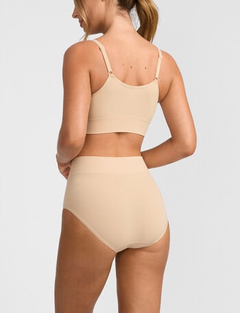 Jockey Skimmies Modal Long Line Bra, Nude product photo