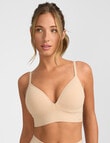 Jockey Skimmies Modal Long Line Bra, Nude product photo View 03 S