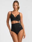Jockey Skimmies Modal Hi Full Brief, Black product photo View 04 S