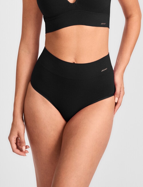 Jockey Skimmies Modal Full Brief, Black product photo View 03 L