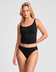 Jockey Skimmies Modal Bikini Brief, Black product photo View 04 S