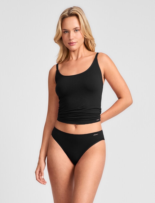 Jockey Skimmies Modal Bikini Brief, Black product photo View 04 L