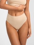 Jockey Skimmies Modal Hi Cut Brief, Nude product photo View 03 S