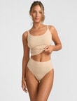 Jockey Skimmies Modal Hi Cut Brief, Nude product photo View 04 S
