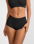 Jockey Skimmies Smooth Boyshort Brief, Black product photo