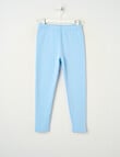 Mac & Ellie Full Length Cosy Fleece Leggings, Periwinkle product photo