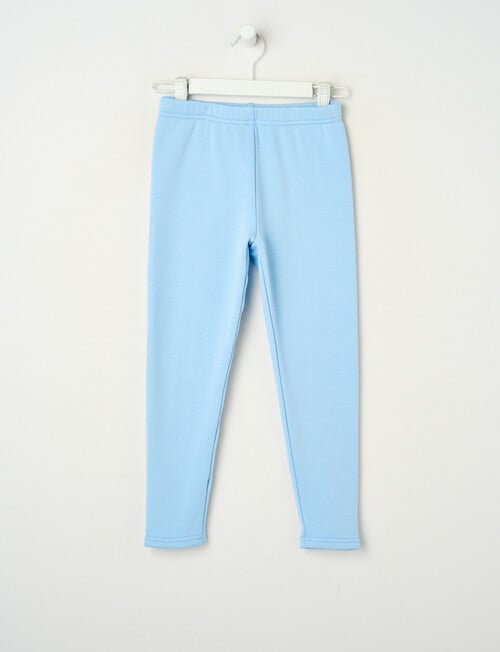 Mac & Ellie Full Length Cosy Fleece Leggings, Periwinkle product photo