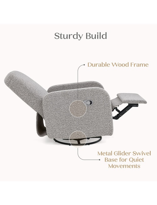 DELTA Teddy Nursing Chair, Grey product photo View 04 L