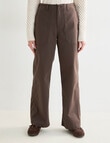 Zest Wide Leg Carpenter Pant, Chocolate product photo View 06 S