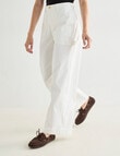 Zest Wide Leg Carpenter Pant, Winter White product photo View 05 S